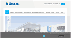 Desktop Screenshot of limoco-industries.be