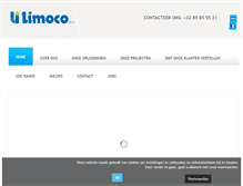 Tablet Screenshot of limoco-industries.be